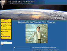 Tablet Screenshot of elvisnewman.com